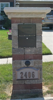 Paver Mailbox